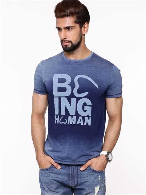 being human printed t shirt